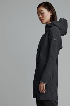 Chamarras Canada Goose Mujer Outlet - Salida Chubasquero Black Label Negros WO8375609